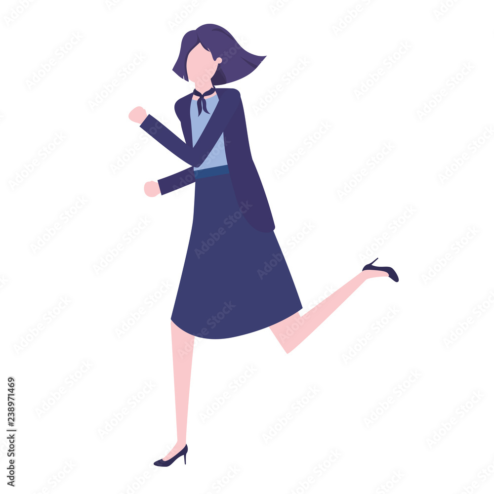 business woman avatar character business woman avatar character