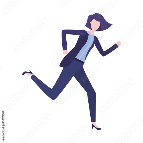 business woman avatar character