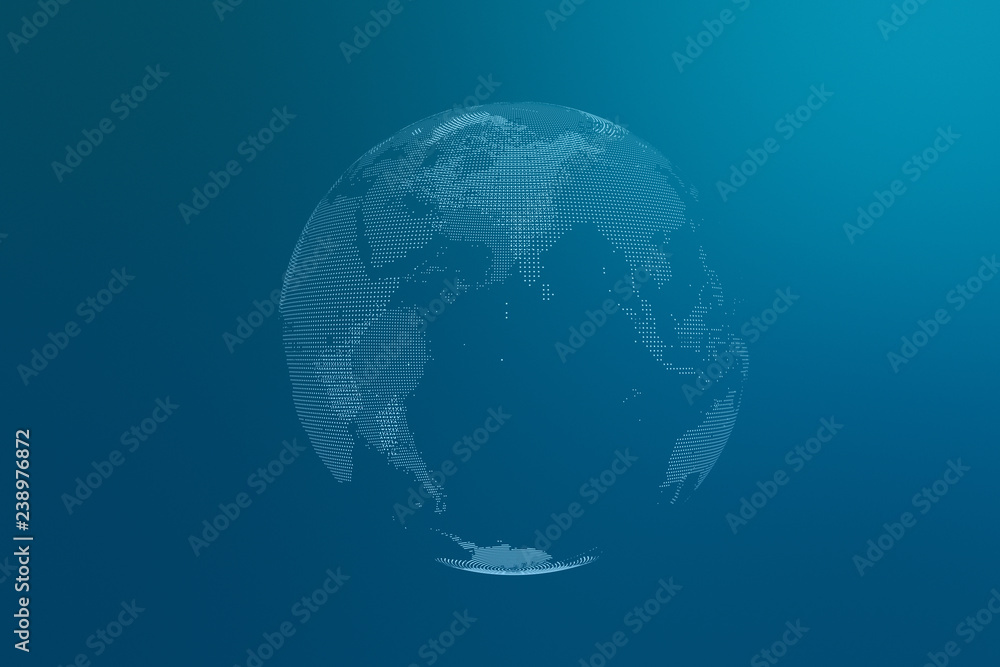 3d rendering, big data and finance 3d rendering, big data and finance
