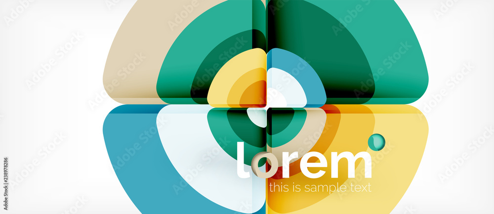 Circles and triangles geometric abstract background. Trendy abstract layout template for business or technology presentation or web brochure cover, wallpaper Circles and triangles geometric abstract background. Trendy abstract layout template for business or technology presentation or web brochure cover, wallpaper
