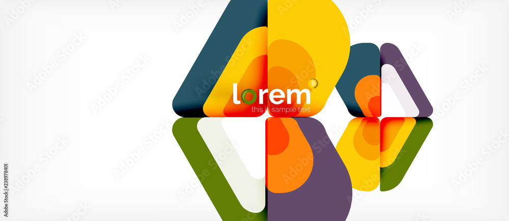 Abstract background multicolored geometric shapes modern design Abstract background multicolored geometric shapes modern design