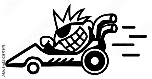 Racer Mad Symbol