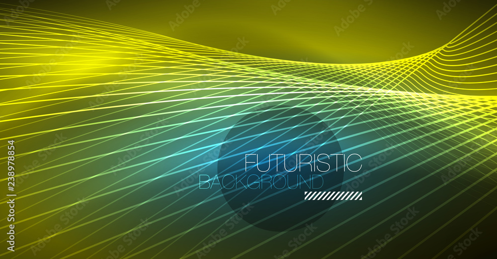 Neon glowing magic background, neon banner, night sky wallpaper. Magic light effect. Christmas abstract pattern. Neon glowing magic background, neon banner, night sky wallpaper. Magic light effect. Christmas abstract pattern.