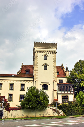 Old castle Ratzenried in Germany, Argenbühl, Allgaeu, Baden-Wuerttemberg