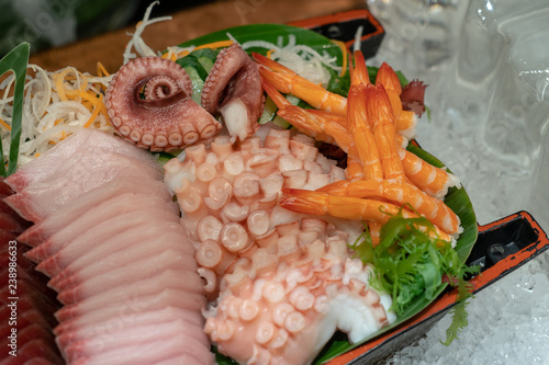 fresh seafood plate