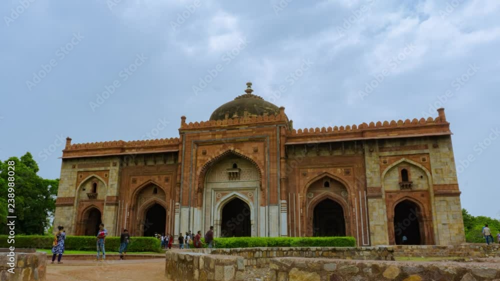 Purana Qila Timelapse in Delhi, India Purana Qila Timelapse in Delhi, India