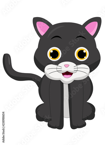 Cute Cat Cartoon 