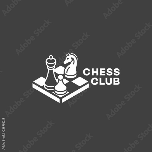 Chess club logo