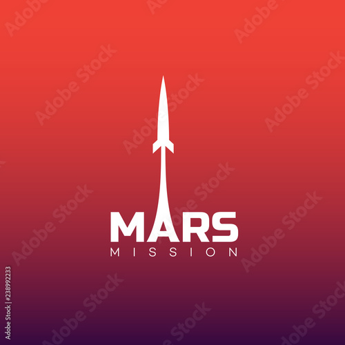Mars mission logo