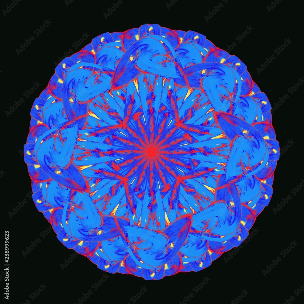 Exploding_Sphere_On_Black_Background Exploding_Sphere_On_Black_Background