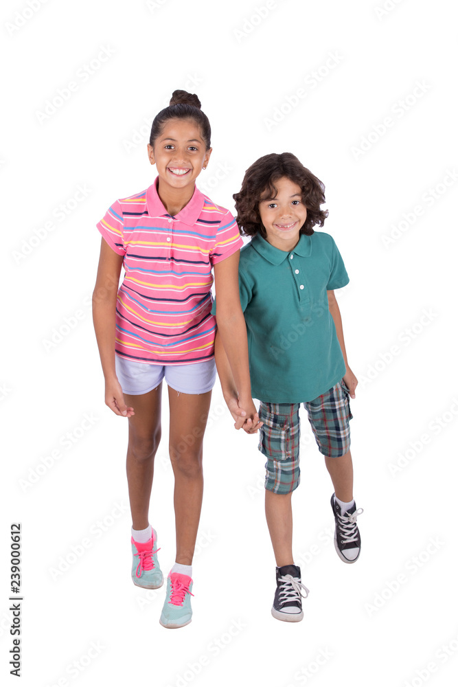 Fototapeta premium walking together