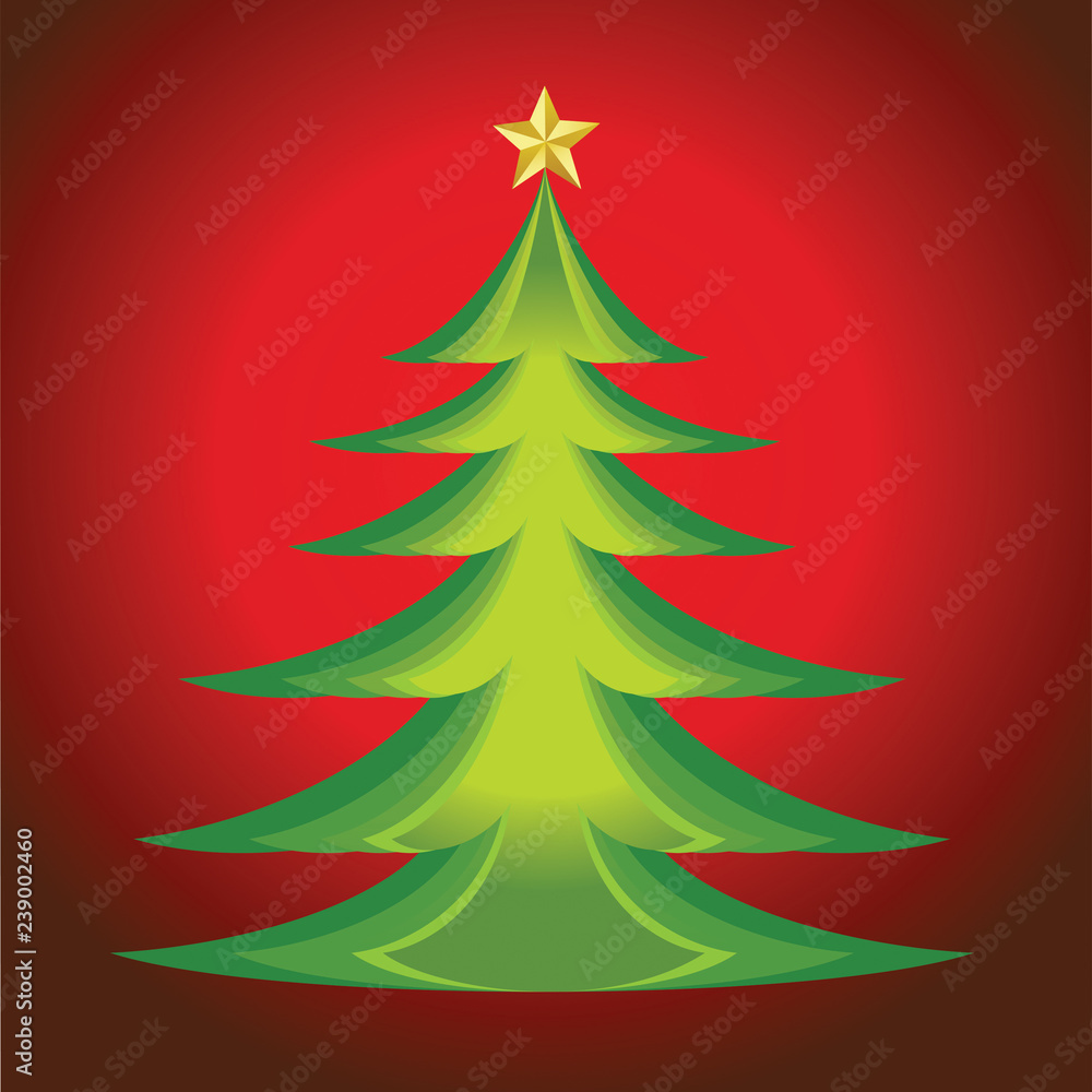 Christmas tree vector Christmas tree vector