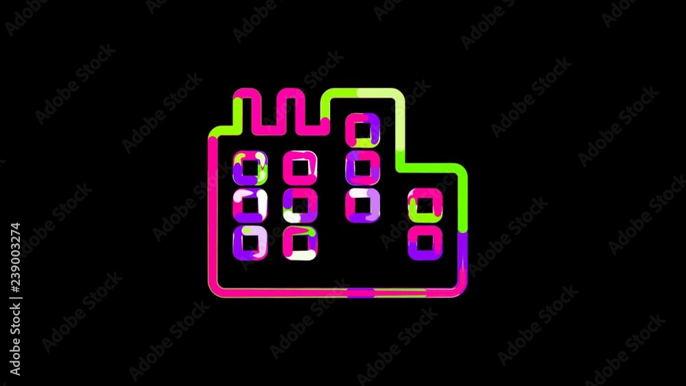 Circles gather in symbol city. After it crumbles in a line and moves to the camera. Alpha channel black Circles gather in symbol city. After it crumbles in a line and moves to the camera. Alpha channel black