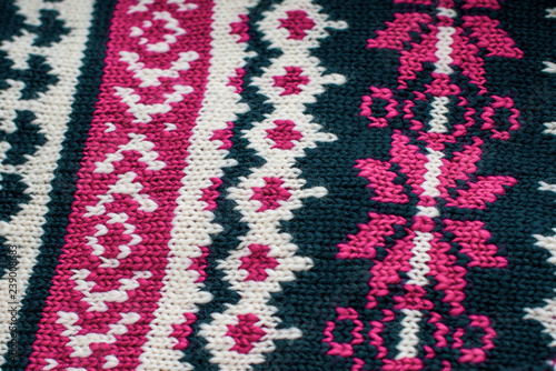 Knitted texture, handmade