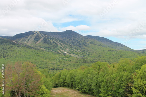 Waterville Valley Ski Slopes in Summer