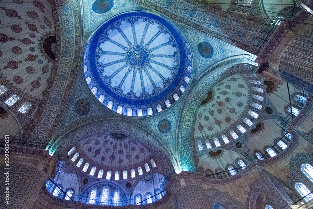 Naklejka premium Istanbul, Palazzi e Moschee