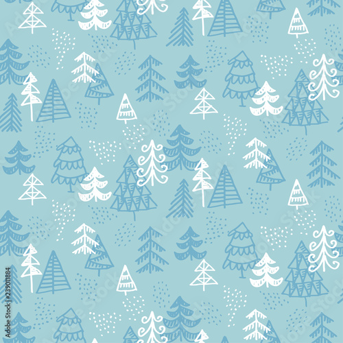 Blue and white Naive Christ...