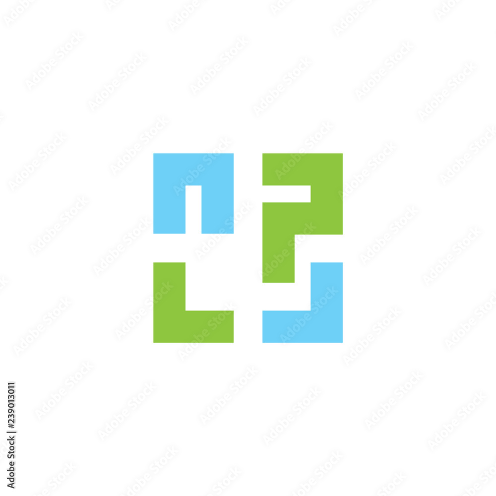 initial letter logo AP in various style initial letter logo AP in various style