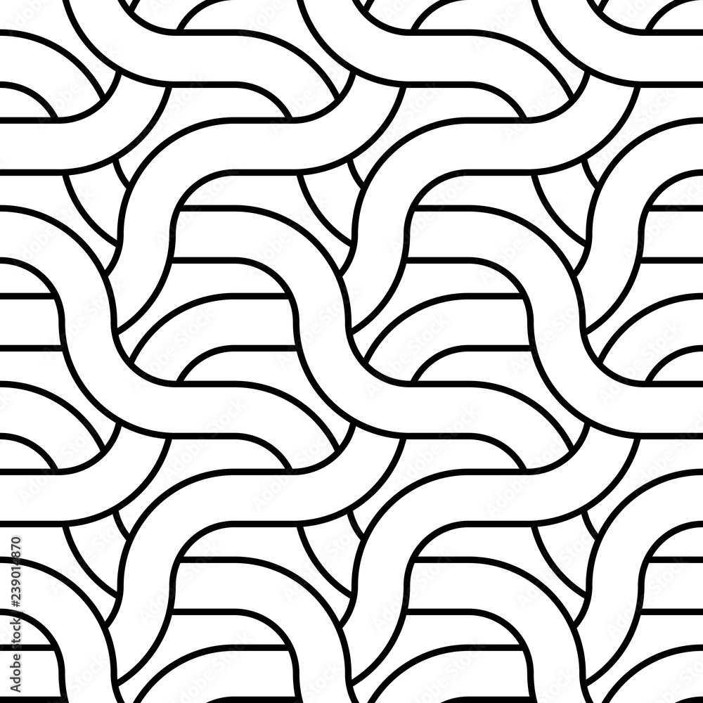 Design seamless monochrome zigzag pattern Design seamless monochrome zigzag pattern