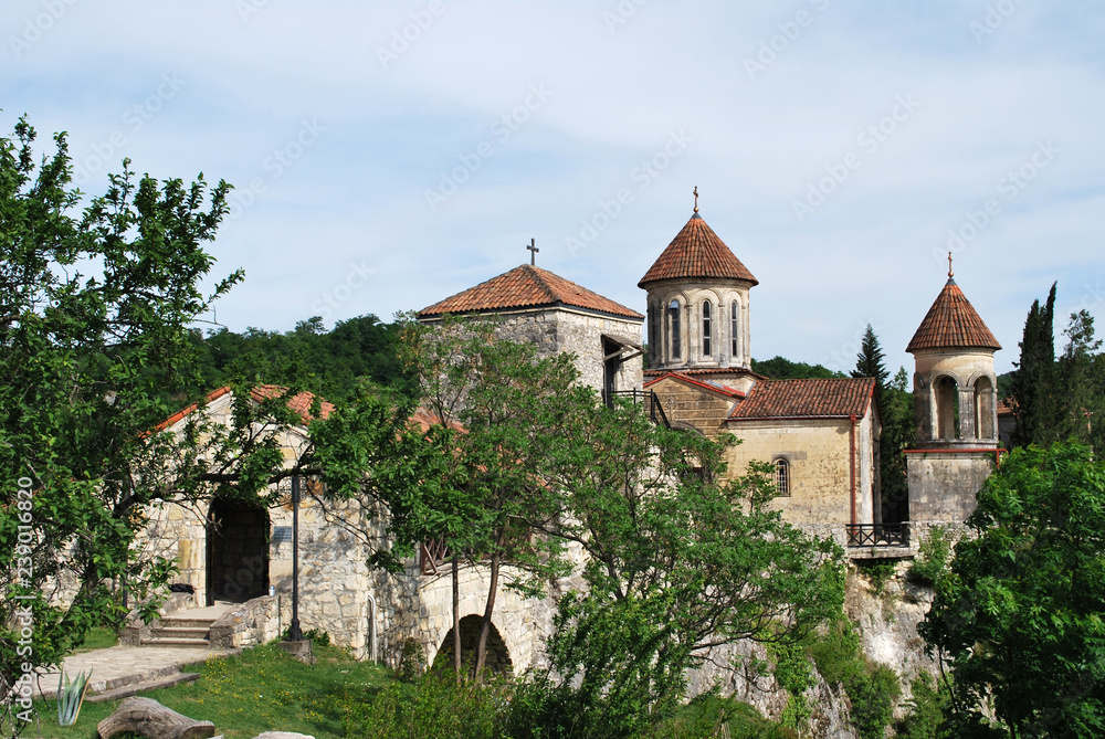 The ancient Motsameta monastery in Kutaisii, Georgia
