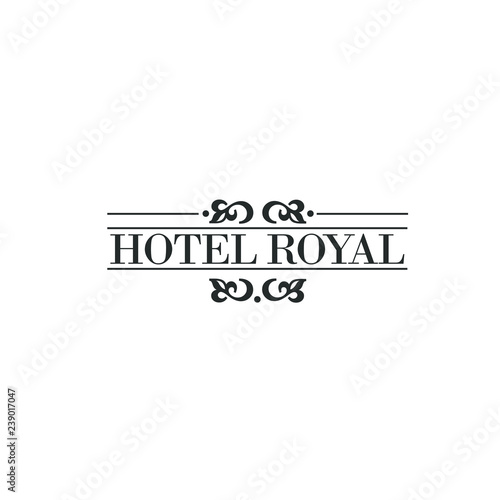 logo vintage, grey frame, hotel logo, hotel boutique logo, business logo, branding logo, typography, logo tipografico abstracto, abstract logotype