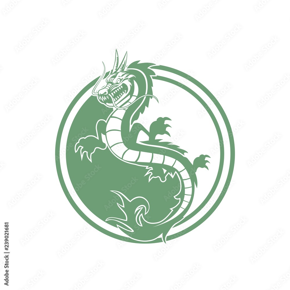 Dragon logo design vector eps format Dragon logo design vector eps format