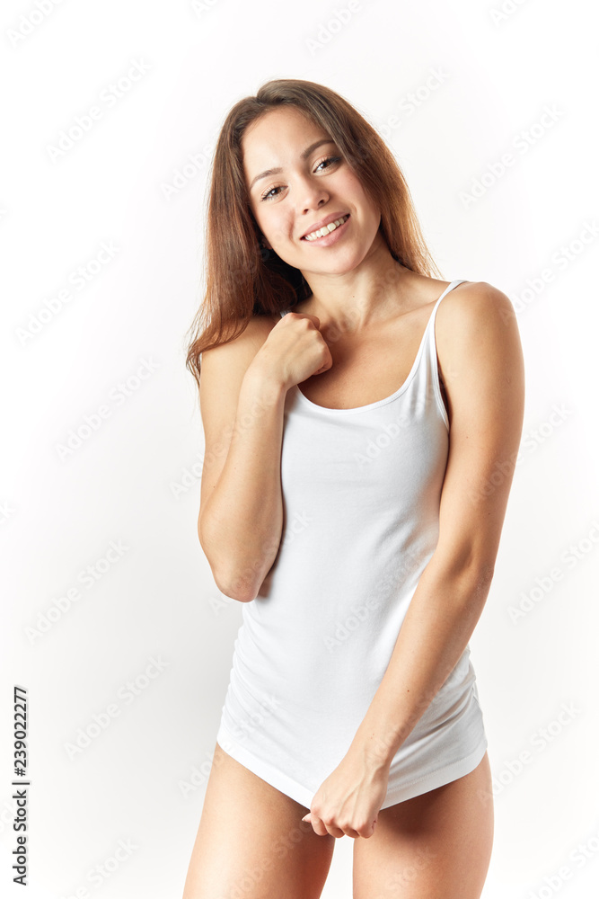 slim body of awesome model. happy mood , close up photo. fit girl keeps fit. woman leads healthy lifesyle slim body of awesome model. happy mood , close up photo. fit girl keeps fit. woman leads healthy lifesyle