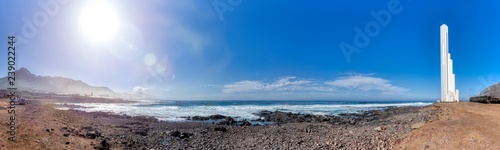 tenerife lighthouse on coast of sea © Jan