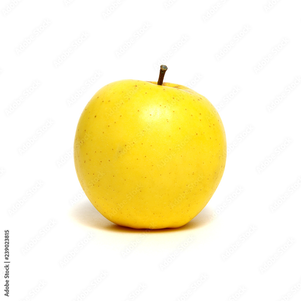  apple on white