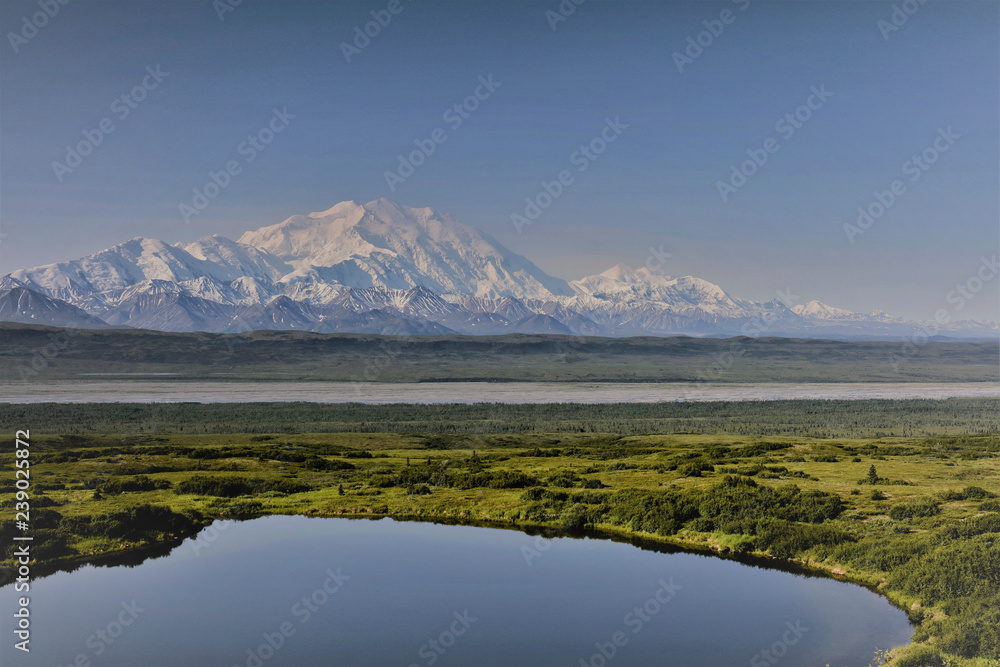 Alaska range and Mount Denali