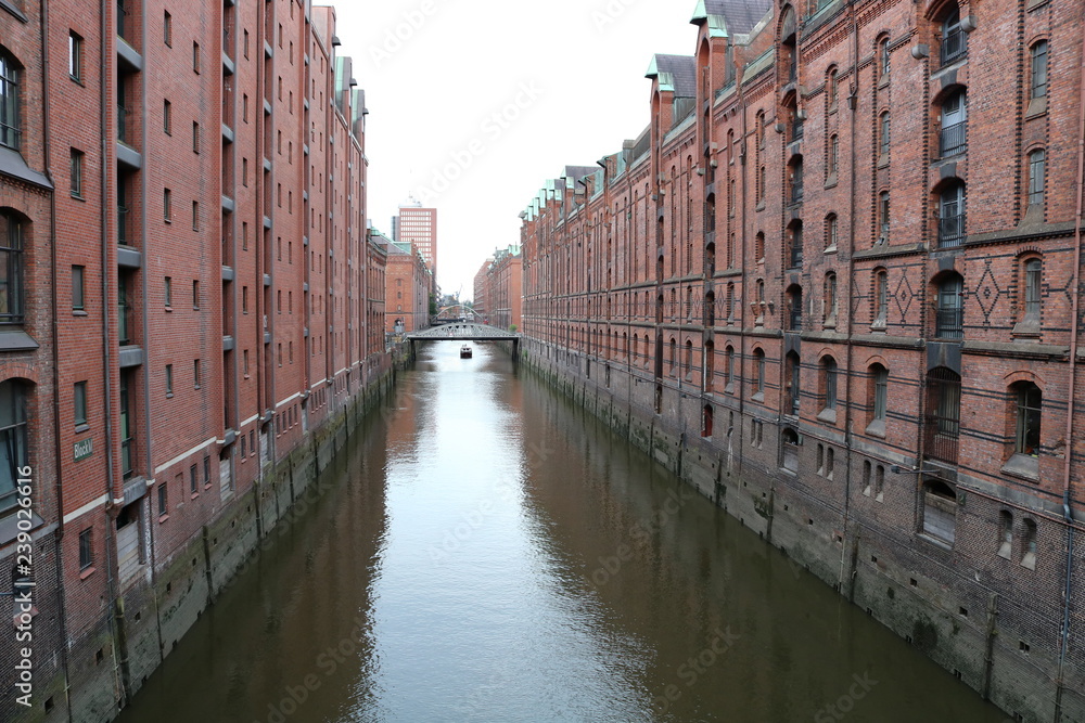 Naklejka premium SPEICHERSTADT
