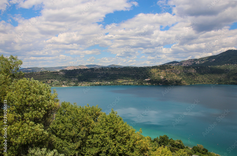 Lake Nemi, Rome province Lazio, Italy