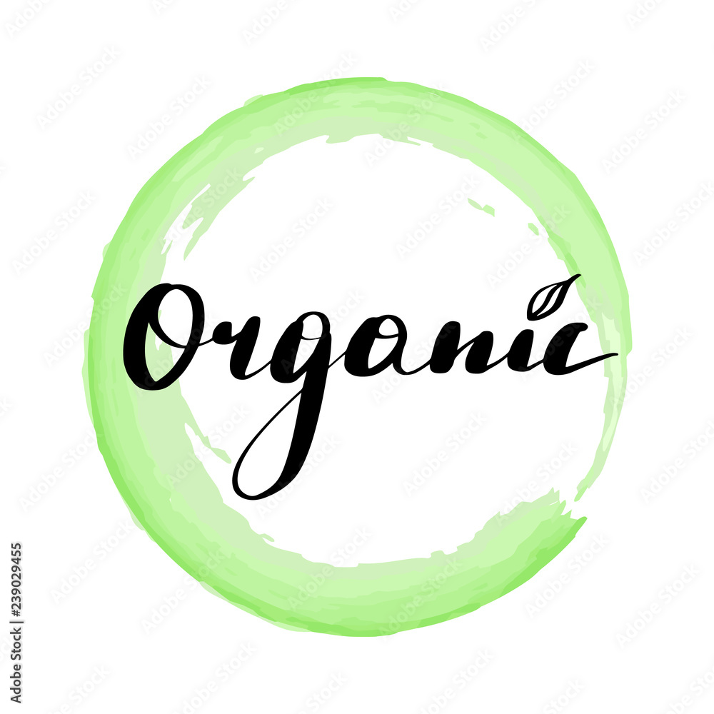 Obraz Organiczny napis napis.