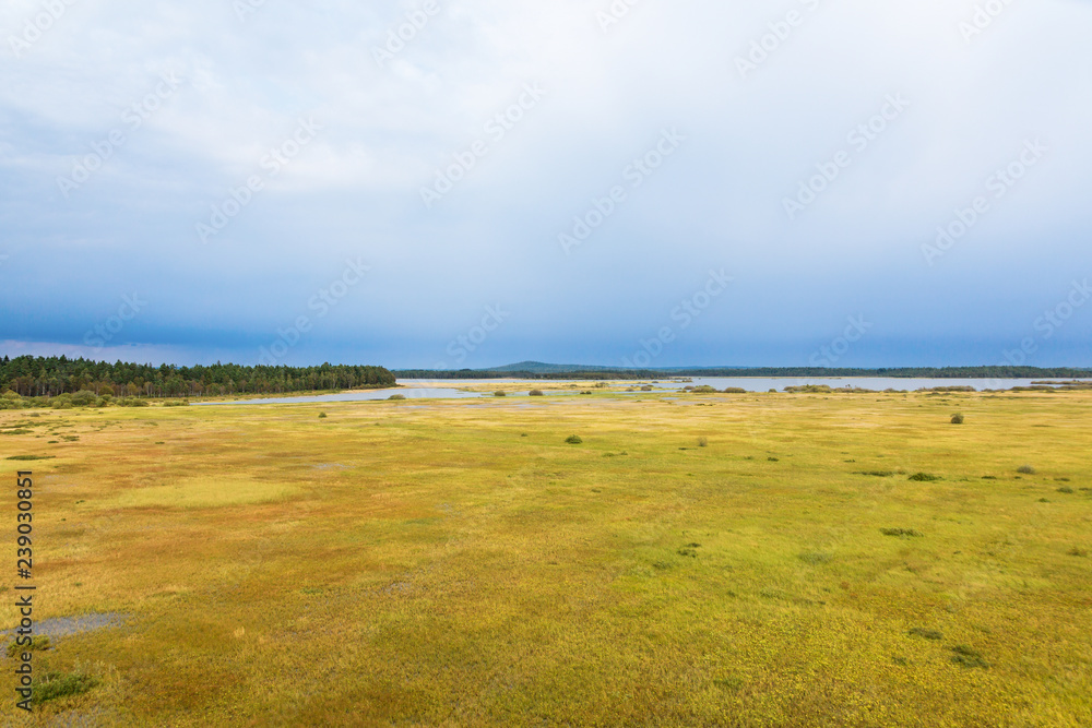 Views of Store Mosse National Park in Sweden