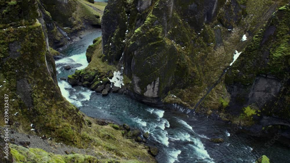 Mountain Stream and Nature Landscape in Iceland Mountain Stream and Nature Landscape in Iceland