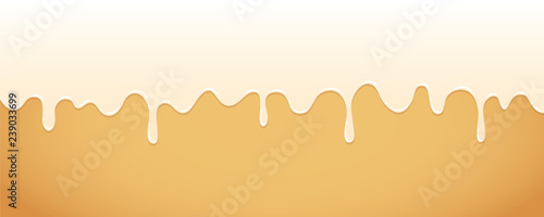 white sweet melting icing background vector illustration EPS10 photo