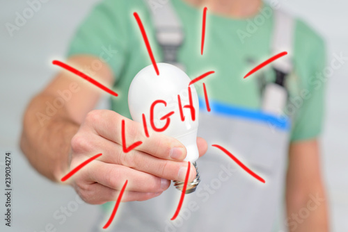 Plakat Light bulb.