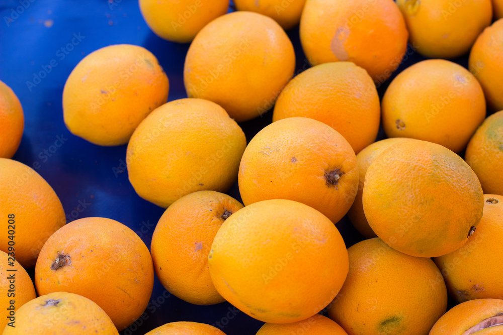 soft focus tropic fresh orange fruits background concept open air market counter soft focus tropic fresh orange fruits background concept open air market counter