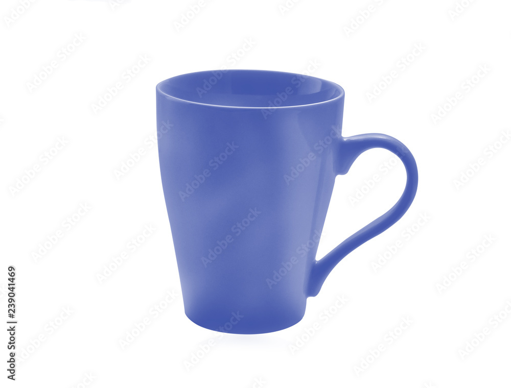 ceramic cup on white background ceramic cup on white background