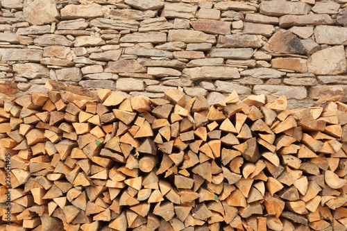 firewood for the fireplace