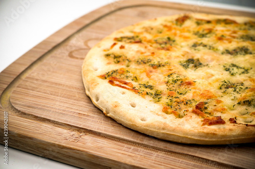 Garlic pizza bread