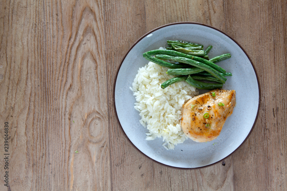 Baked Chicken and Green Beans Baked Chicken and Green Beans