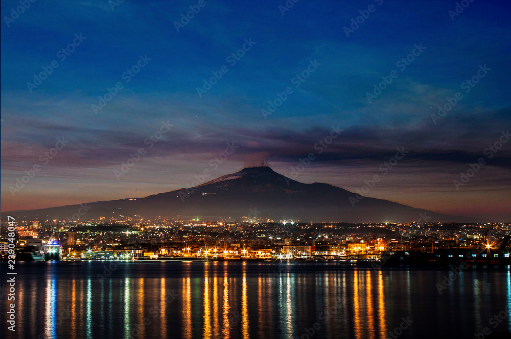 Catania and Etna