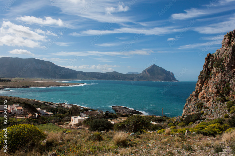 Fototapeta premium San Vito Lo Capo Panoramic View