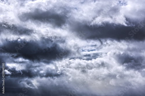 grey climate clouds background