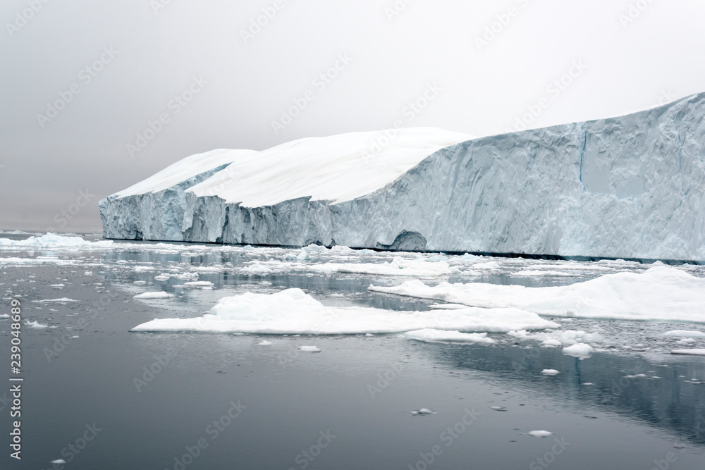 Arctic Iceberg on Arctic Ocean in Greenland Arctic Iceberg on Arctic Ocean in Greenland