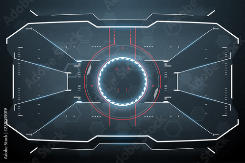 Futuristic virtual screen