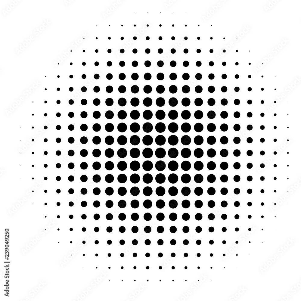 Comic background. Pop art style. Pattern with circles Radiating from the  center starburst, sun burst rays, Stock-Vektorgrafik | Adobe Stock