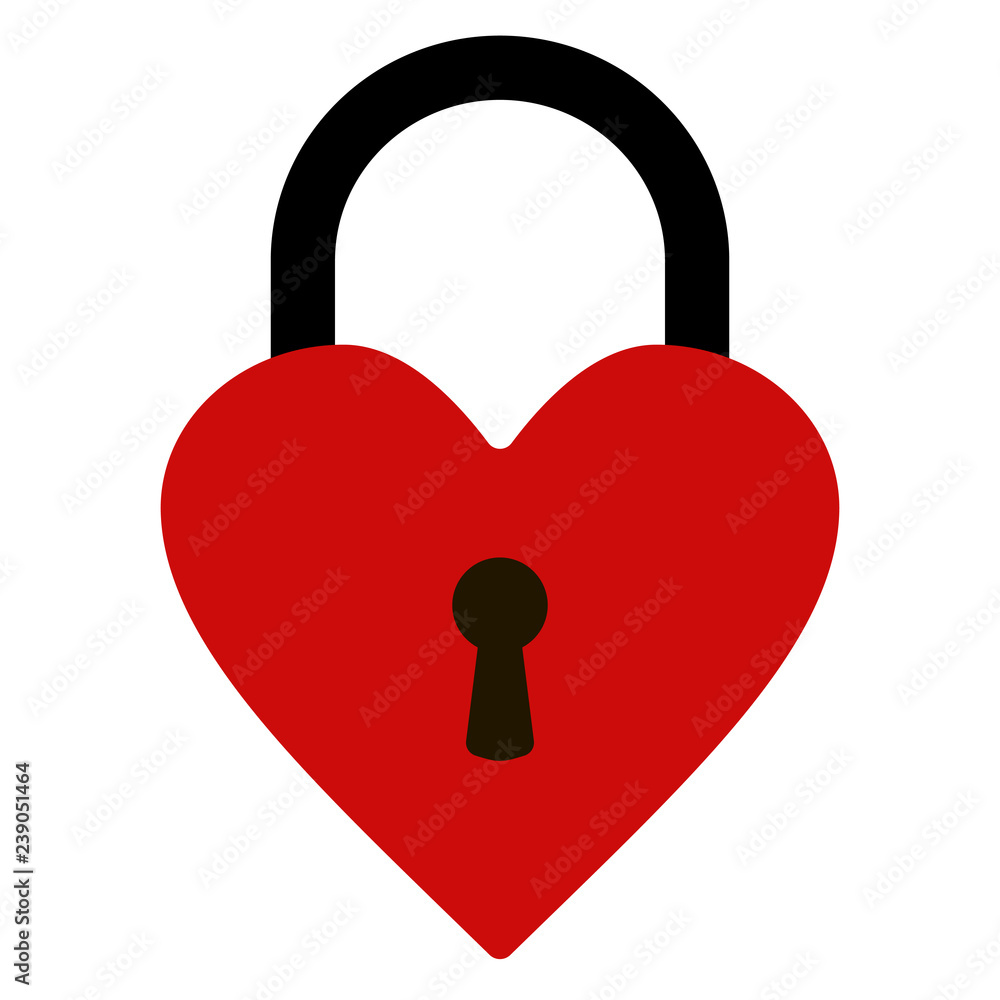 padlock, heart shape, vector heart lock padlock, heart shape, vector heart lock