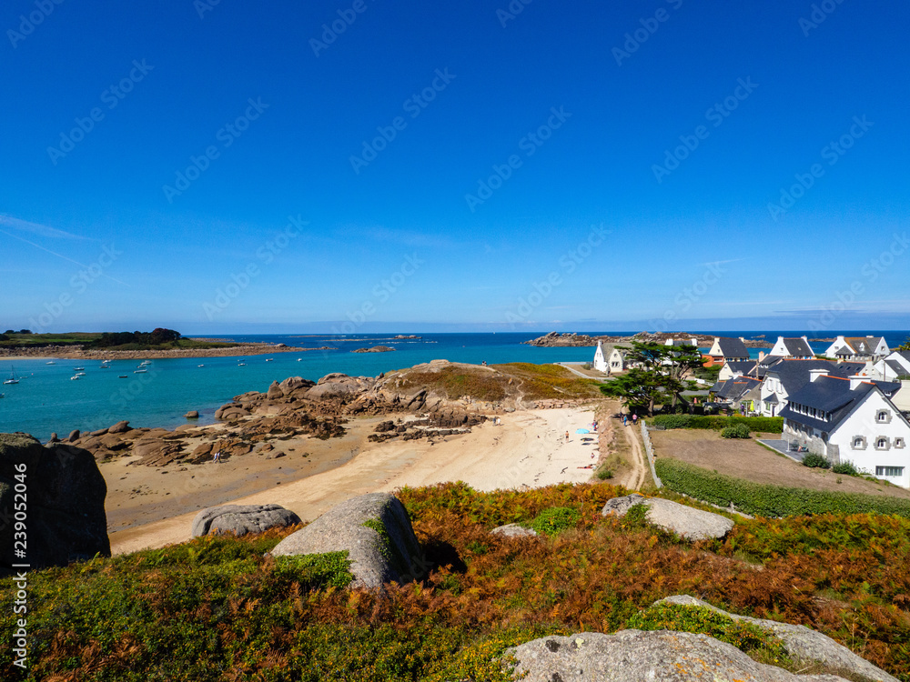 Fototapeta premium brittany beach